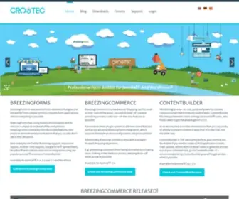 Crosstec.org(BreezingForms) Screenshot