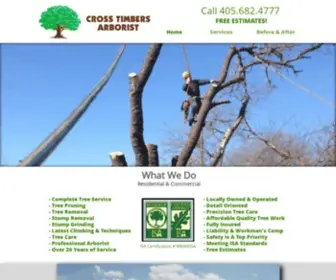 Crosstimbersarborist.com(Cross Timbers Arborist) Screenshot