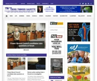 Crosstimbersgazette.com(Southern Denton County news you need to know updated every day. Local Events. Service Areas) Screenshot