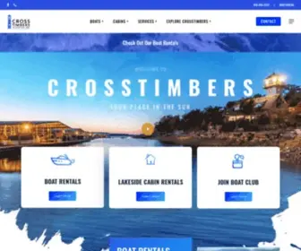 Crosstimbersmarina.com(CrossTimbers Marina) Screenshot