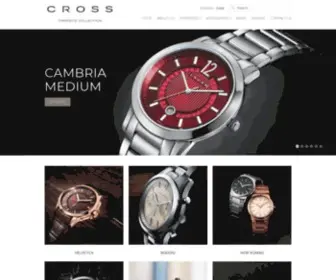 Crosstimepieces.com(CROSS) Screenshot