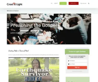 Crosstolight.com(Cross to Light) Screenshot