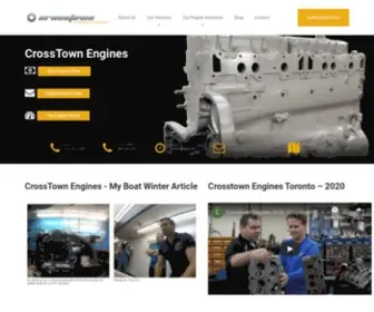 Crosstownengines.com(Crosstown Engines) Screenshot