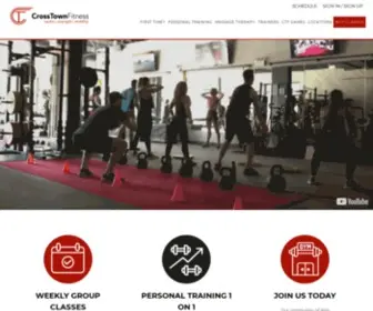 Crosstownfitness.com(Chicago Gym) Screenshot