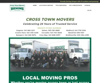 Crosstownmover.net(CROSS TOWN MOVERS​​​​) Screenshot