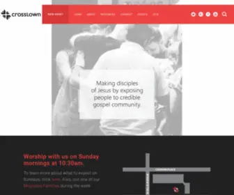 Crosstownokc.org(Our mission) Screenshot