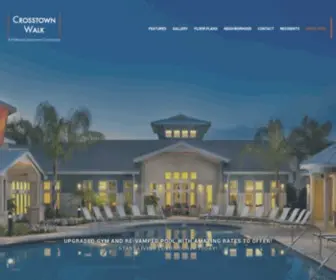 Crosstownwalkapts.com(Apartments in Brandon) Screenshot