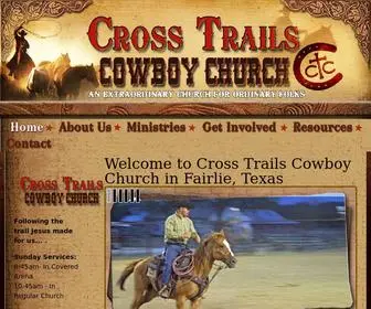 Crosstrailscowboychurch.org(Crosstrailscowboychurch) Screenshot