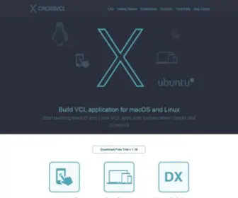 CrossvCL.com(CrossVcl Home) Screenshot