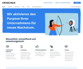 Crosswalk.ch(Strategien für Wachstum mit Purpose) Screenshot