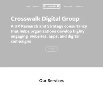 Crosswalkdigital.com(Crosswalk Digital) Screenshot