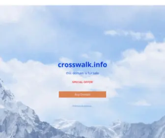 Crosswalk.info(For Sale) Screenshot