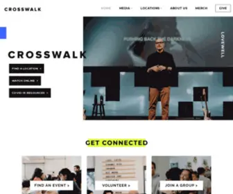 Crosswalkvillage.com(CROSSWALK CrossWalk Church) Screenshot
