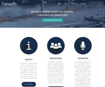 Crosswaterpc.org(Crosswater Presbyterian Church) Screenshot
