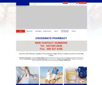 Crosswayspharmacy.co.za(Crossways LINK Pharmacy) Screenshot