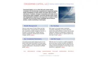 Crosswindcapital.com(Crosswind Capital) Screenshot