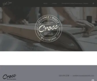 Crosswoodworks.com(Cross Woodworks) Screenshot