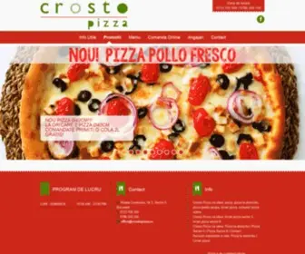 Crostopizza.ro(Livrari pizza sector 5 si 6) Screenshot