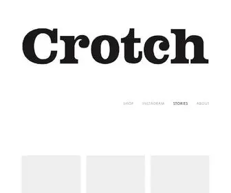 Crotchmagazine.com(Crotch Magazine) Screenshot