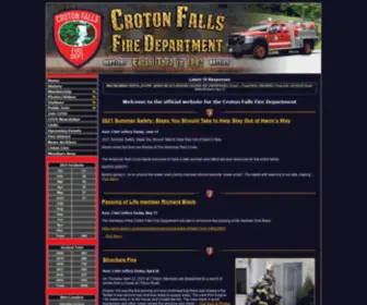 Crotonfallsfire.com(Crotonfallsfire) Screenshot
