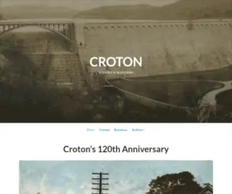 Crotonhistory.org(HISTORY & MYSTERIES) Screenshot