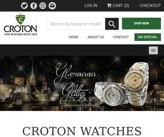 Crotonwatch.com(CROTON WATCH) Screenshot