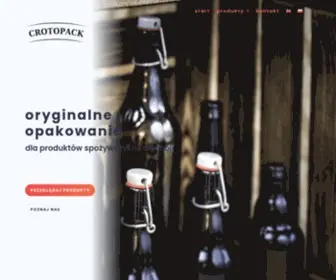 Crotopack.com(Zamknięcia patentowe) Screenshot