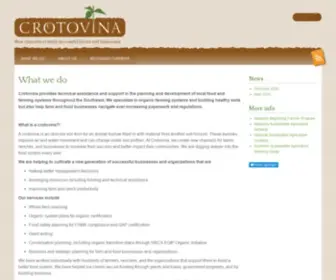 Crotovina.com(New channels to build successful farms and businesses) Screenshot