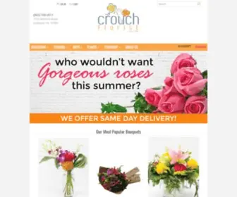 Crouchflorist.com(Knoxville Florist) Screenshot