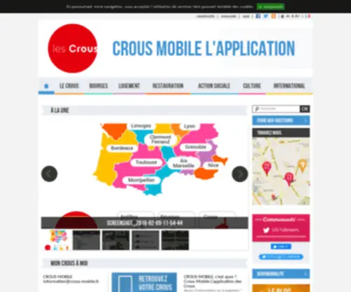 Crous-Mobile.fr(Crous Mobile) Screenshot