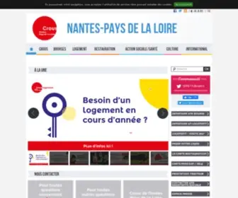 Crous-Nantes.fr(Nantes-Pays de la Loire) Screenshot