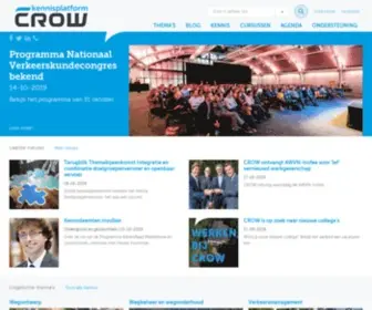 Crow.nl(De kennispartner voor (decentrale)) Screenshot
