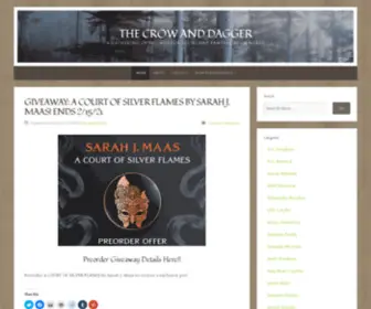 Crowanddagger.com(A gathering of tidings for Sci) Screenshot