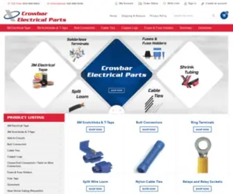 Crowbarelectricalparts.com(Terminals) Screenshot