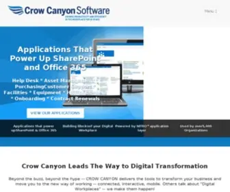 Crowcanyon.com(Crow Canyon Software for Microsoft SharePoint) Screenshot