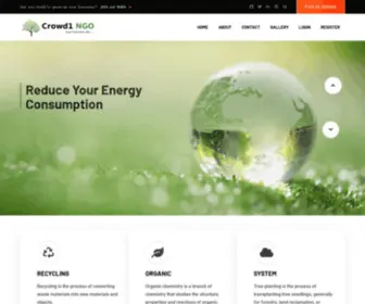 Crowd1Ngo.com(Invest For Future) Screenshot
