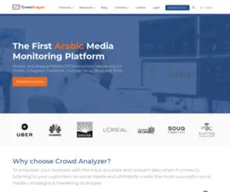 Crowdanalyzer.com(Crowd Analyzer) Screenshot