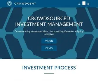 Crowdcent.com(We are building the next generation of investing) Screenshot