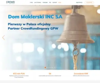 Crowdconnect.pl(Emisja akcji) Screenshot