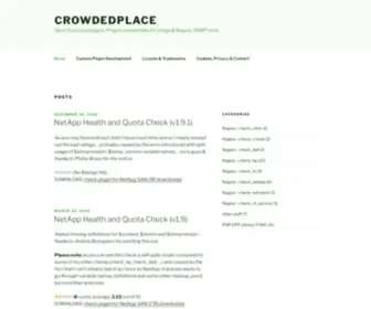 Crowdedplace.com(Open Source packages) Screenshot