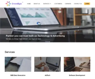 Crowdegic.com(CrowdEgic Media) Screenshot