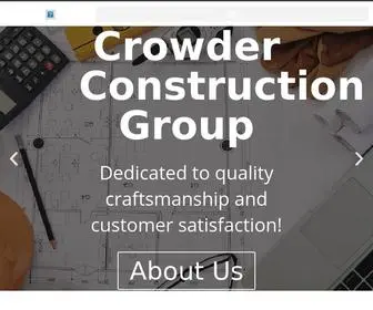 Crowderconstruction.com(Crowder Construction Group) Screenshot