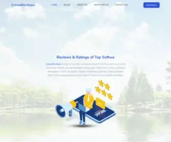 Crowdforapps.com(Research & Reviews of IT Companies) Screenshot