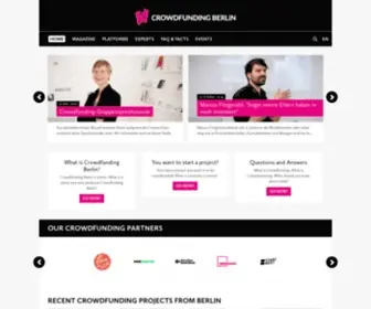 Crowdfunding-Berlin.com(Erklärung) Screenshot