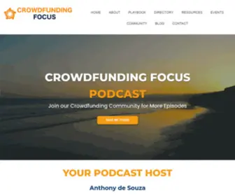 Crowdfundingfocus.com(CrowdFunding Focus) Screenshot