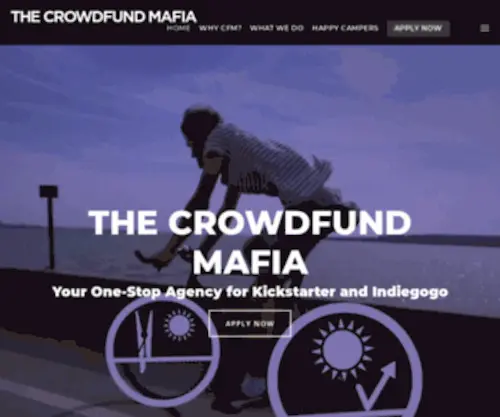 Crowdfundmafia.com(The Crowdfund Mafia) Screenshot