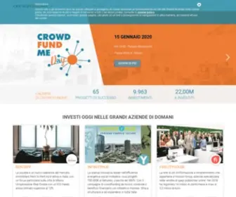 Crowdfundme.it(Il portale italiano di crowdinvesting ed equity crowdfunding) Screenshot
