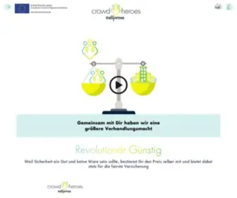 Crowdheroes.de(Dein Wunschpreis) Screenshot