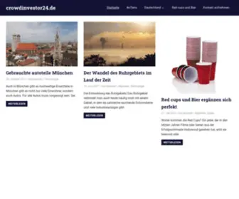 Crowdinvestor24.de(Investieren und Verstehen) Screenshot