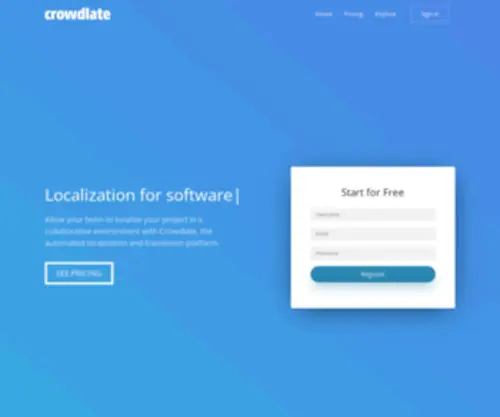 Crowdlate.net(Crowdlate) Screenshot